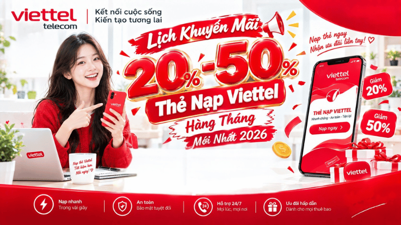 lich-khuyen-mai-20%-50%-the-nap-viettel-hang-thang-moi-nhat-2026