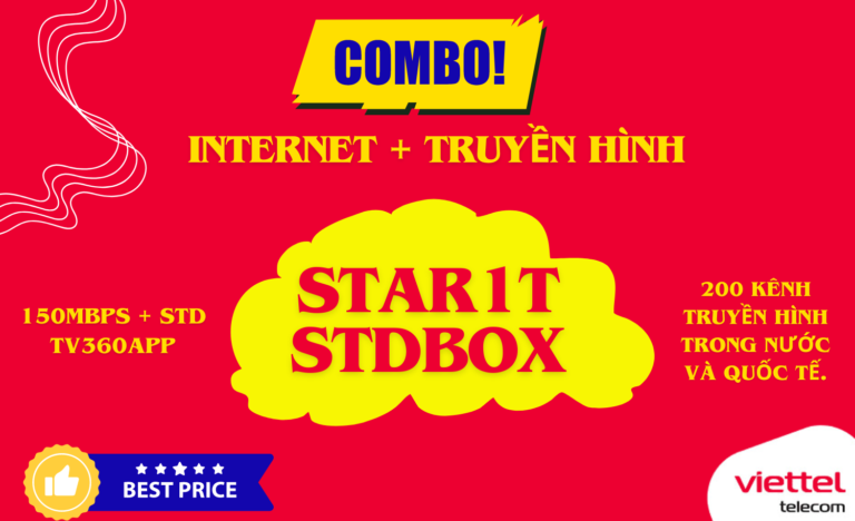 GÓI STAR1T-STDBOX COMBO TRUYỀN HÌNH INTERNET