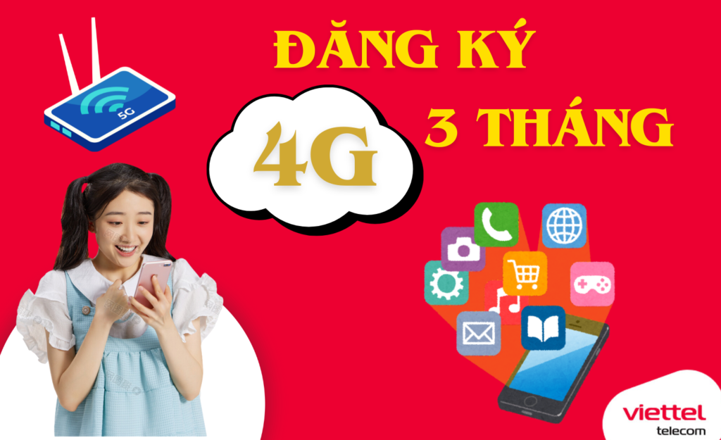 GÓI 4G VIETTEL 3 THÁNG