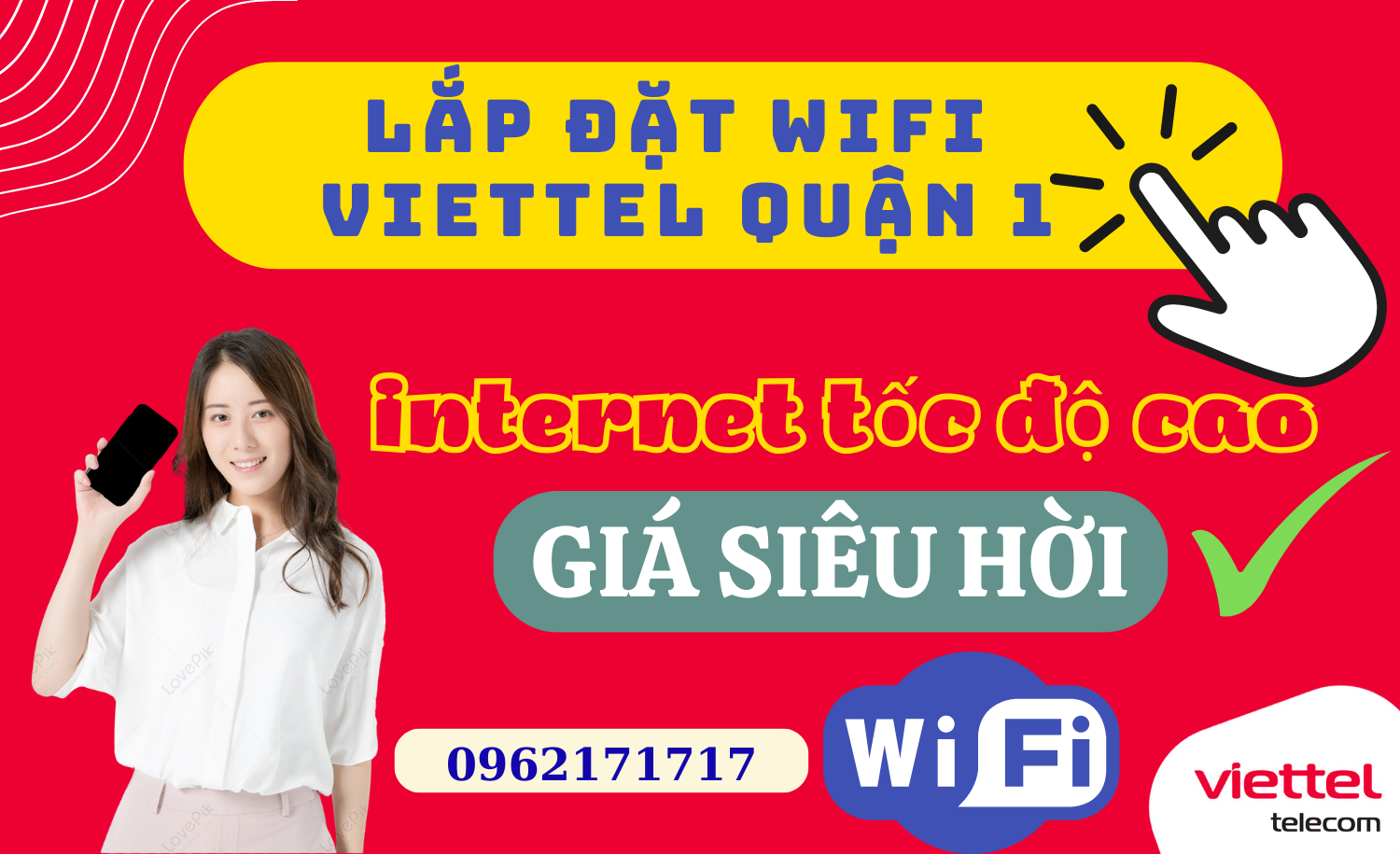 LẮP MẠNG WIFI VIETTEL QUẬN 1 TP.HCM