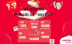 XÉ HỘP MÙ TÌM GÓI 5G ” SECRET”