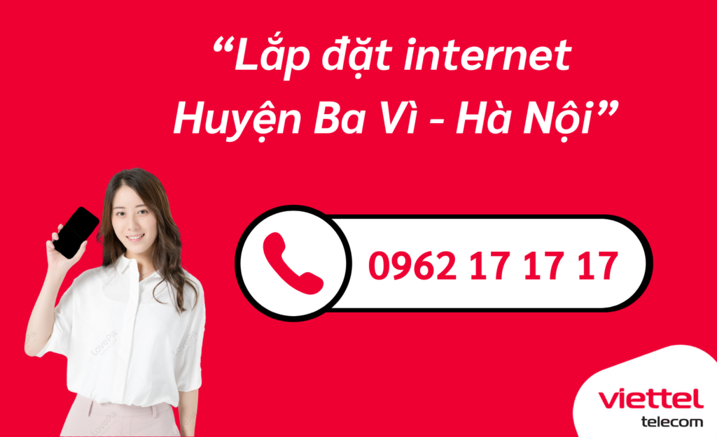 Lắp wifi viettel Huyện Ba Vì