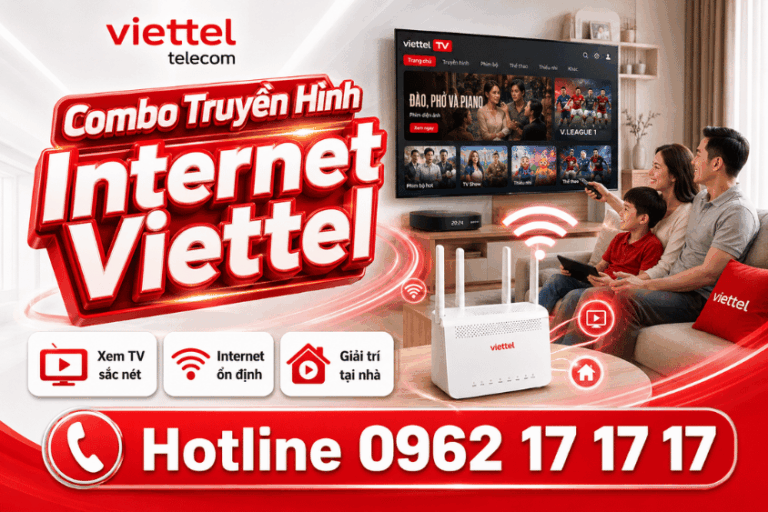 Combo truyền hình internet Viettel