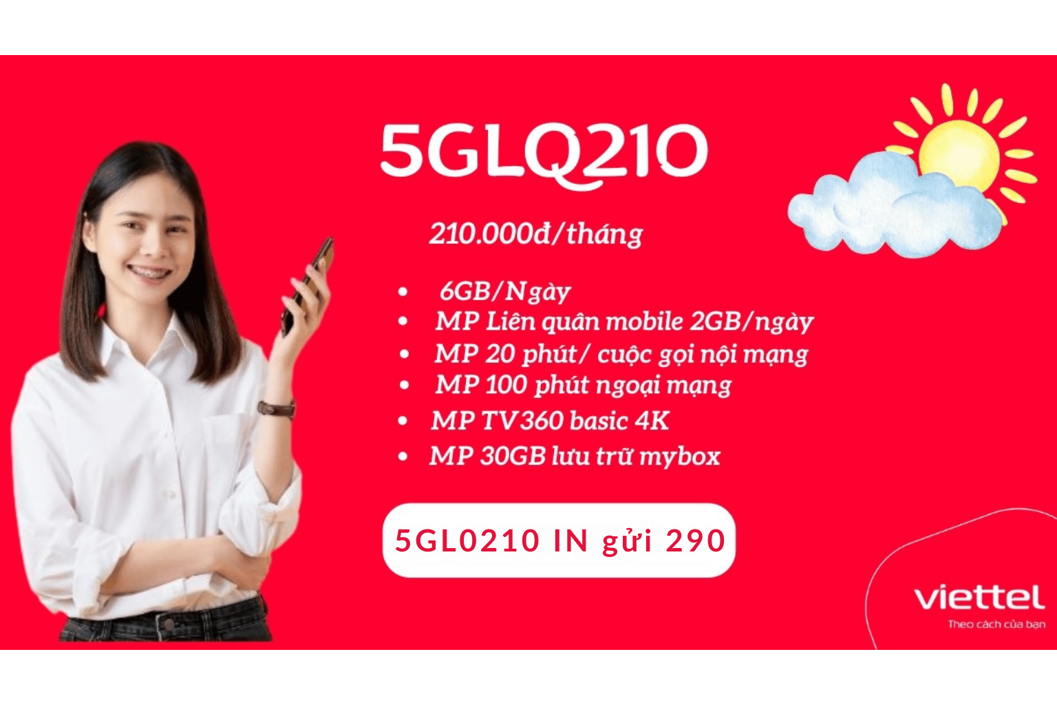 Gói cước 5GLQ210 Viettel – Lựa chọn hoàn hảo cho game thủ Liên Quân Mobile và tín đồ giải trí