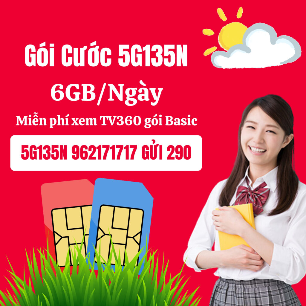 gói cước 5G135N Viettel