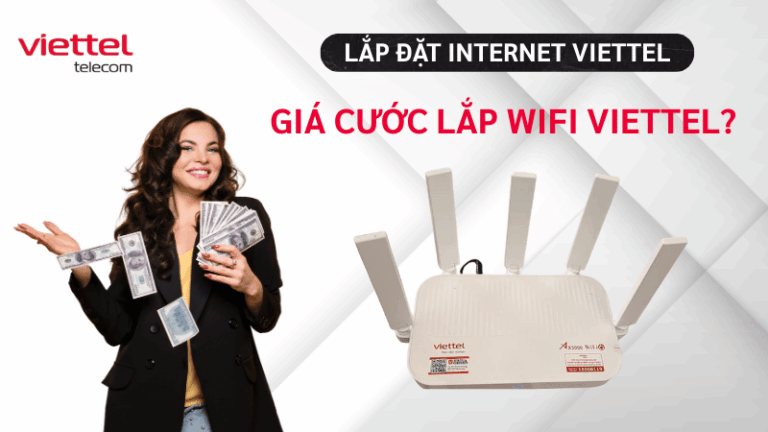 Giá Cước Lắp Mạng WiFi Viettel