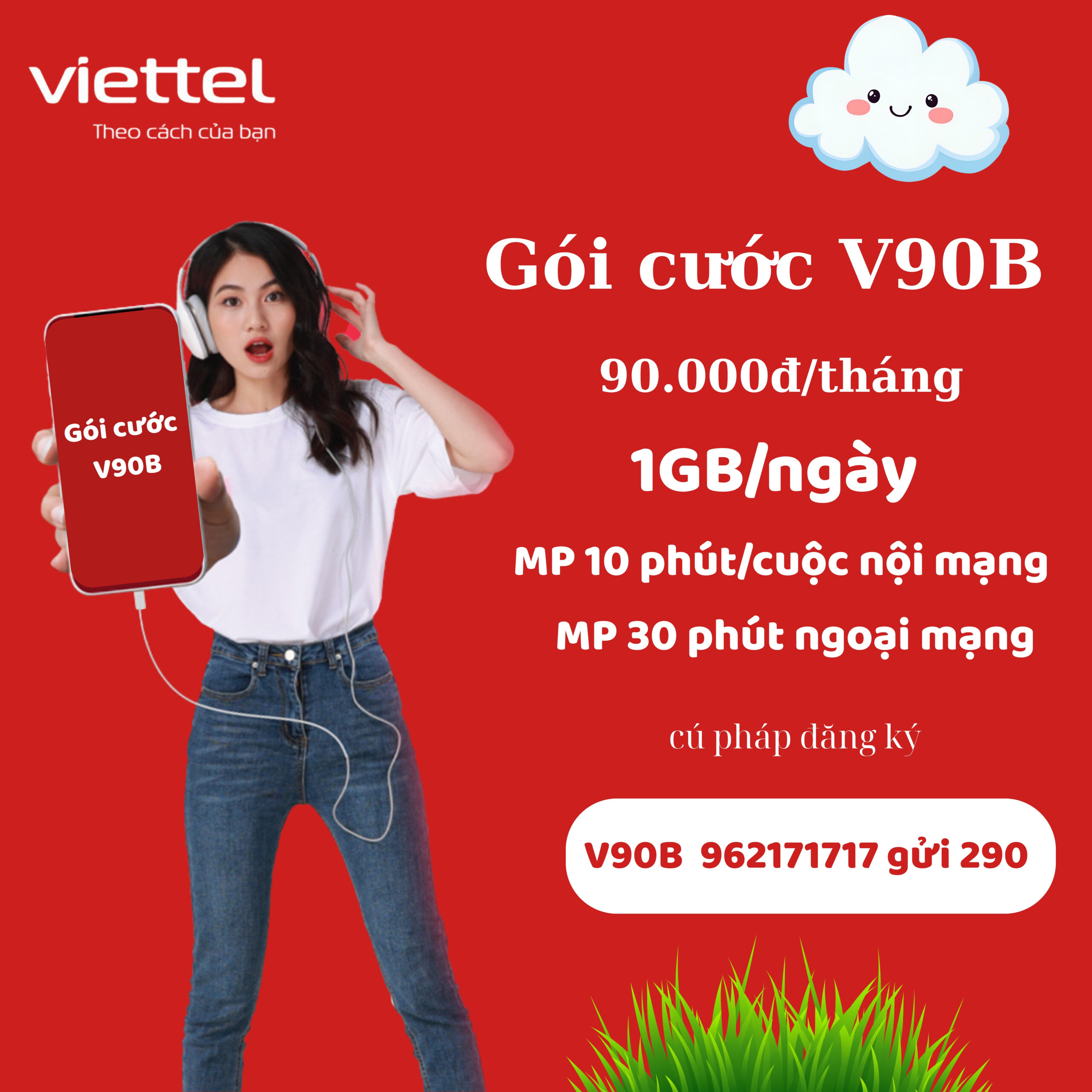 Gói Cước Viettel V90B 