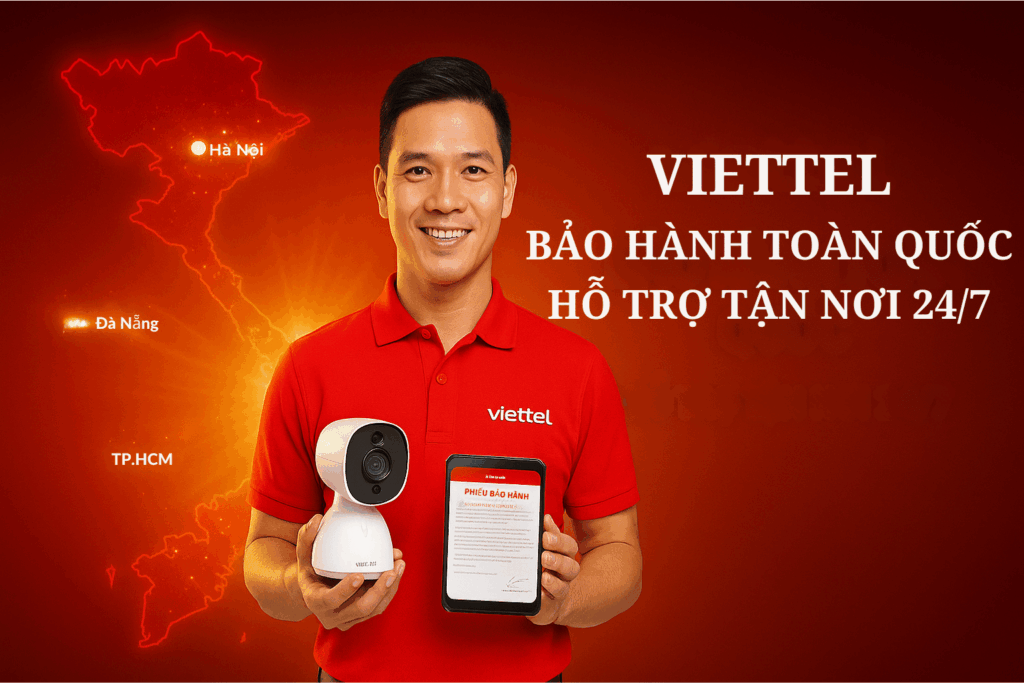 Hướng Dẫn Bảo Hành, Đổi Trả Camera Viettel – Chính Sách Chính Hãng 2025