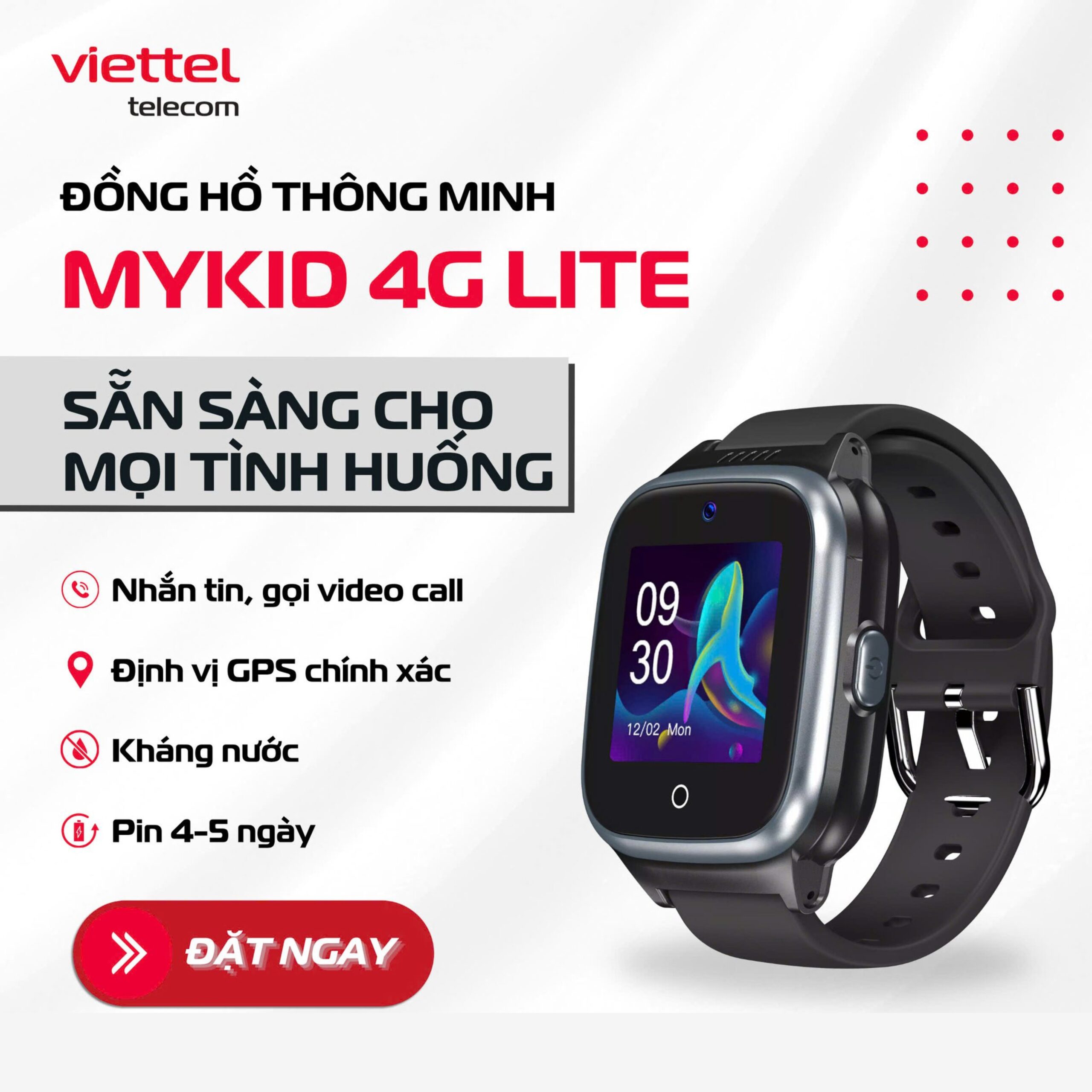 MyKID 4G LITE – Đồng Hồ Thông Minh Giúp Ba Mẹ “Bắt Sóng” Yêu Thương Mọi Lúc, Mọi Nơi