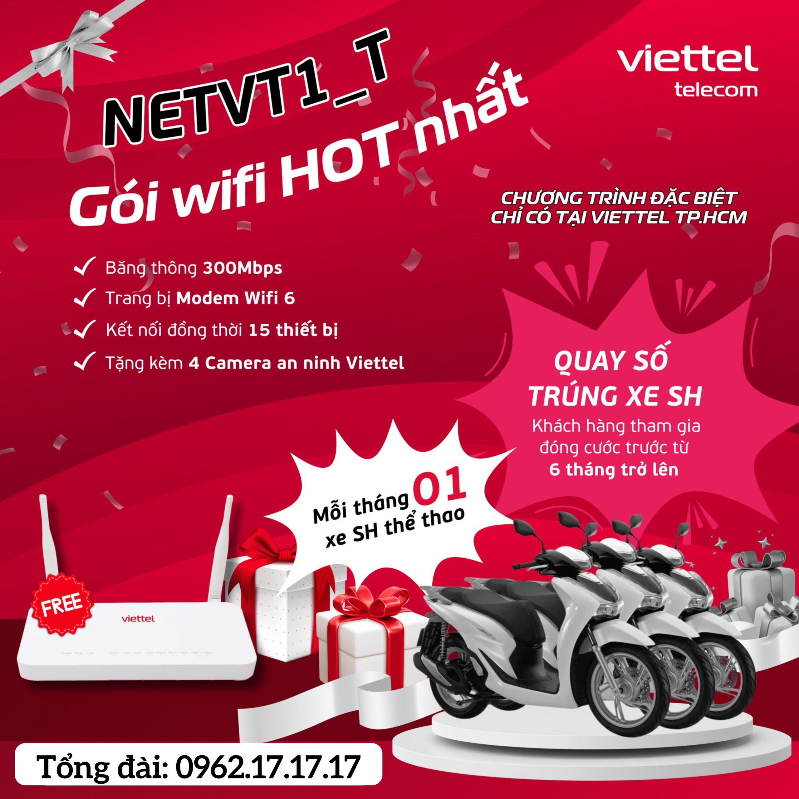 Gói WiFi Quốc Dân NETVT1_T Viettel – Càng Dùng Càng Mê, Chỉ Từ 180K/Tháng!