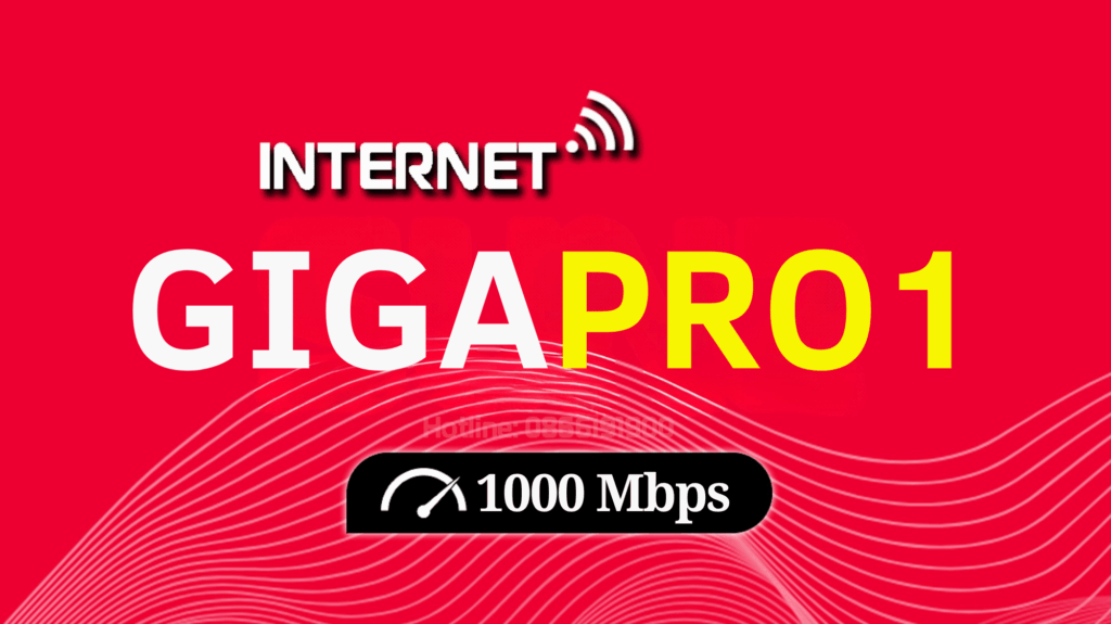 Gói Giga Pro 1 – Gói XGSPON Viettel có cam kết internet quốc tế