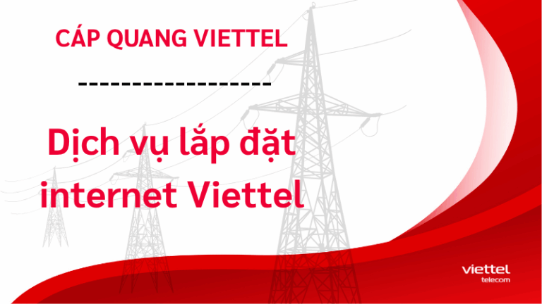 Dịch vụ lắp mạng internet Viettel giá rẻ