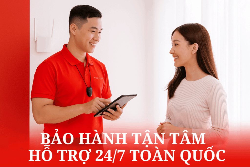 Chính Sách Bảo Hành & Hỗ Trợ Kỹ Thuật Viettel 2025