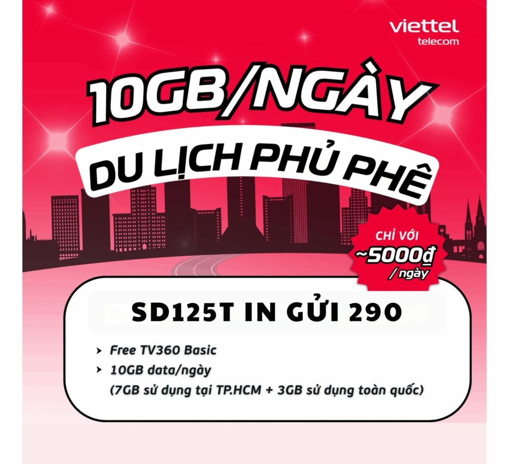 DATA NGẬP TRÀN – CHỈ DÀNH CHO DÂN SÀI GÒN!