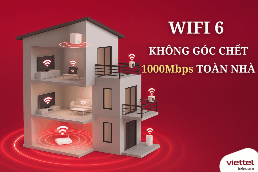 Internet XGSPON Viettel – Tốc Độ 1Gbps Siêu Mạnh, Mượt Mọi Tác Vụ 2025