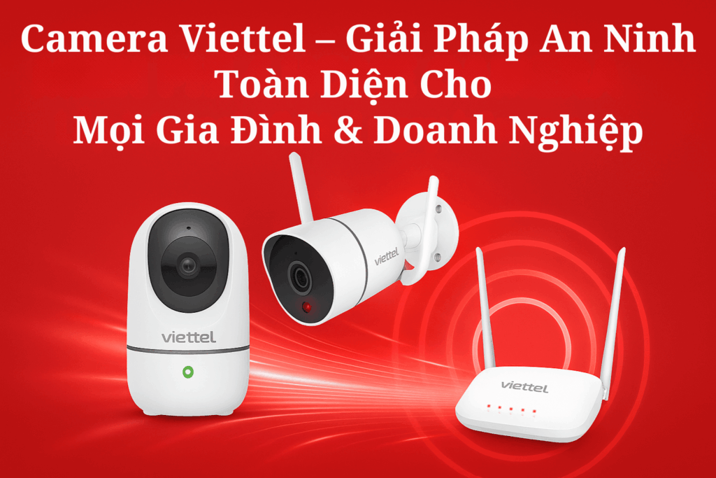 Camera Viettel – Giải Pháp An Ninh Toàn Diện Cho Mọi Gia Đình & Doanh Nghiệp