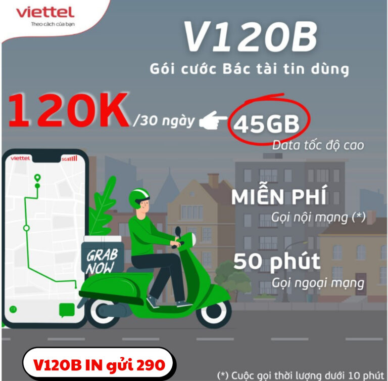 V120B viettel gọi thả ga data siêu tốc độ