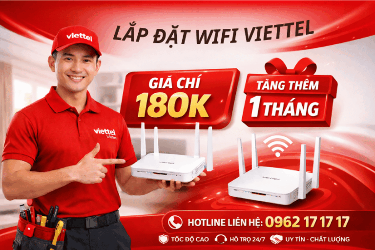 Hướng Dẫn Lắp Đặt Wifi Viettel Nhanh Chóng