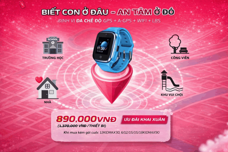 Đồng Hồ Thông Minh MyKID4G Lite