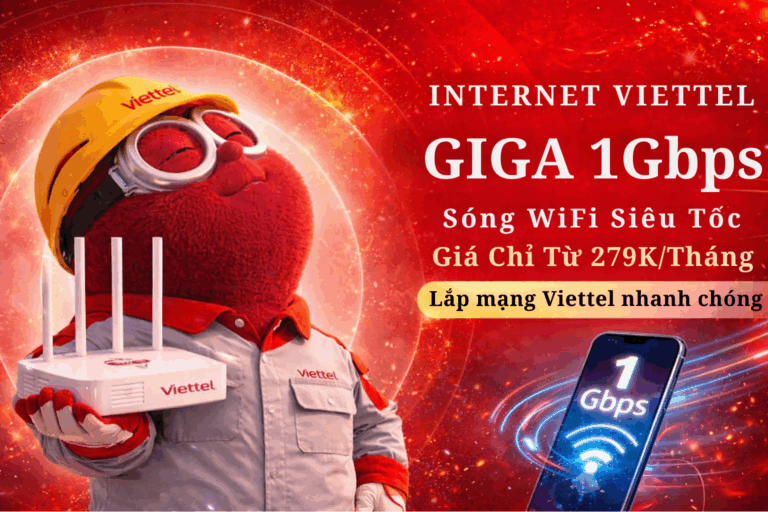 Internet Viettel Giga 1Gbps