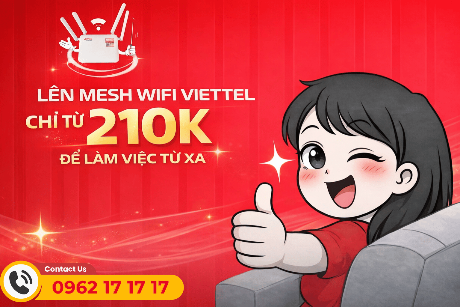 Lắp Mạng WiFi Viettel Mesh – Giải Pháp Làm Việc Tại Nhà Tiết Kiệm Chi Phí