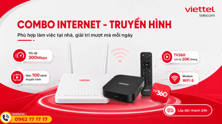 Lắp Đặt Internet Viettel Toàn Quốc
