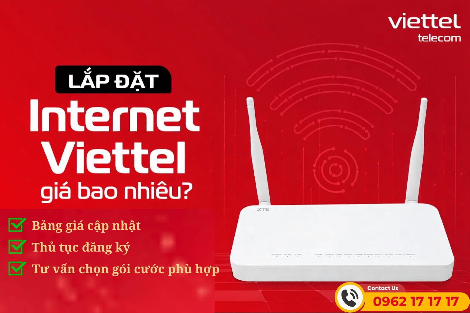 Lắp Đặt Internet Viettel: Bảng Giá, Thủ Tục Và Cách Đăng Ký Nhanh Nhất