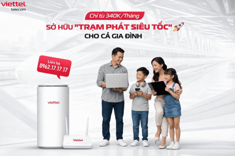 Combo Internet GIGA + TV360 Viettel