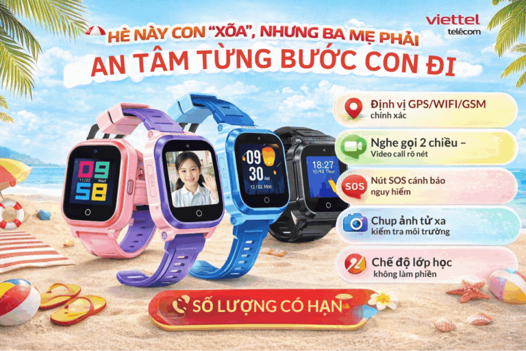 Đồng Hồ Thông Minh MyKid Viettel