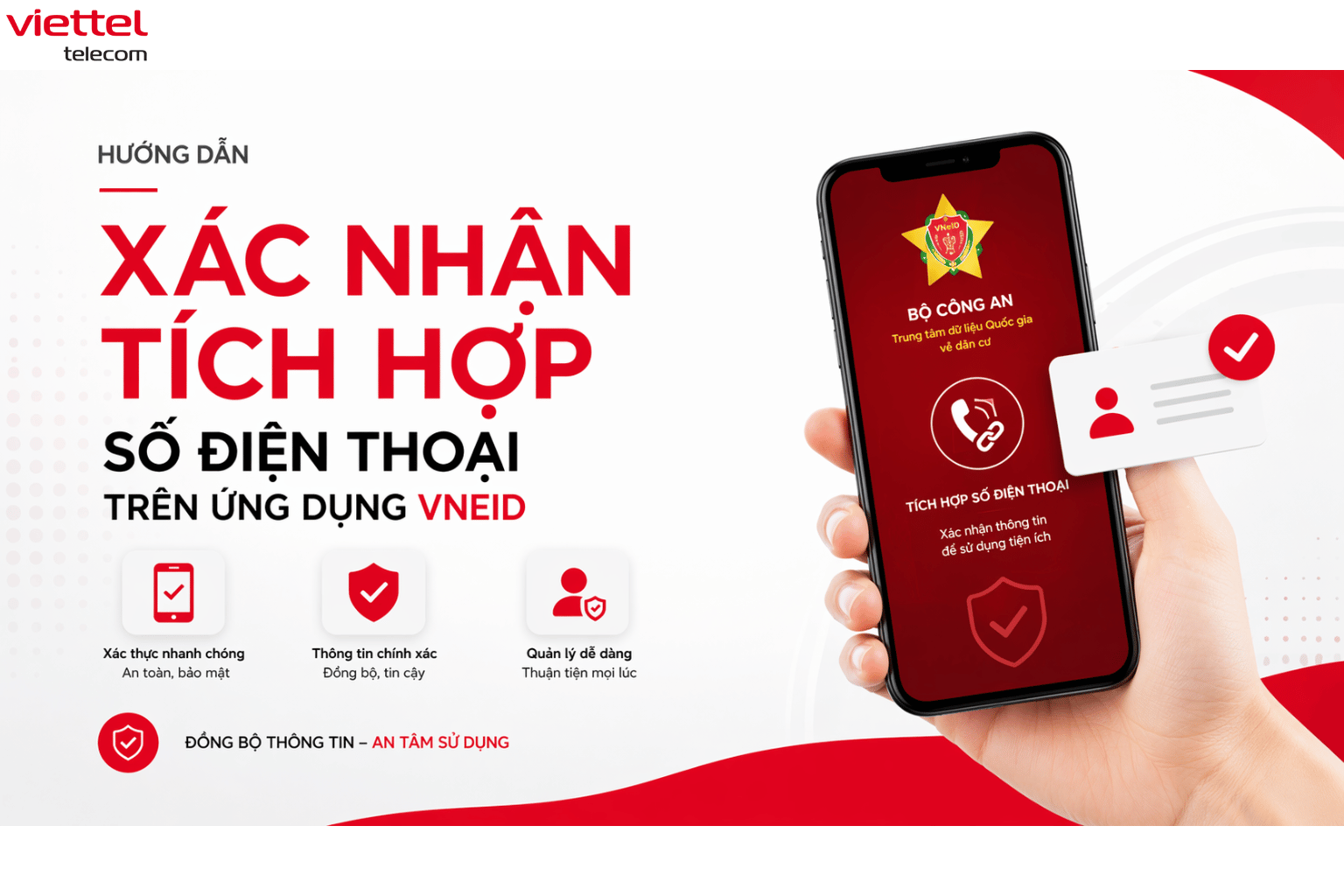 Hướng Dẫn Xác Nhận Tích Hợp Số Điện Thoại Trên Ứng Dụng VNeID Nhanh Và Đơn Giản