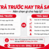 Trả Trước Hay Trả Sau Viettel? Nên Chọn Gói Nào Phù Hợp Năm 2026?