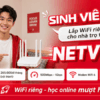 Gói NETVT2 Viettel Cho Sinh Viên: WiFi Riêng Nhà Trọ, Mạng Mạnh Học Online Mượt Hơn