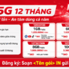 Gói 5G 12 Tháng Viettel: Đăng Ký Một Lần, Yên Tâm Dùng Data Cả Năm