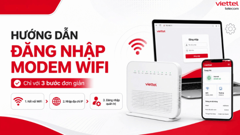 Hướng Dẫn Đăng Nhập Modem WiFi