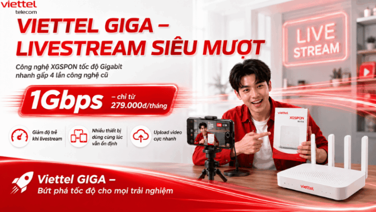 Viettel GIGA Cho Livestream