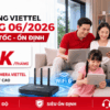 Tháng 6 Rực Rỡ - Lắp Mạng WiFi Viettel Chỉ Từ 195.000đ/Tháng