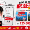 Gói SD125T Viettel - 10GB/Ngày Tại TP.HCM, Chỉ 125.000đ/30 Ngày