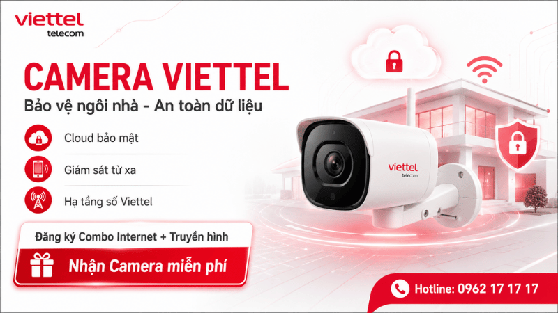 Camera Viettel Và An Toàn Dữ Liệu - Bảo Vệ Ngôi Nhà Từ Hạ Tầng Số Tin Cậy