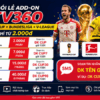 Gói Lẻ Add-On TV360 Xem World Cup, Bundesliga Và V-League Chỉ Từ 2.000đ