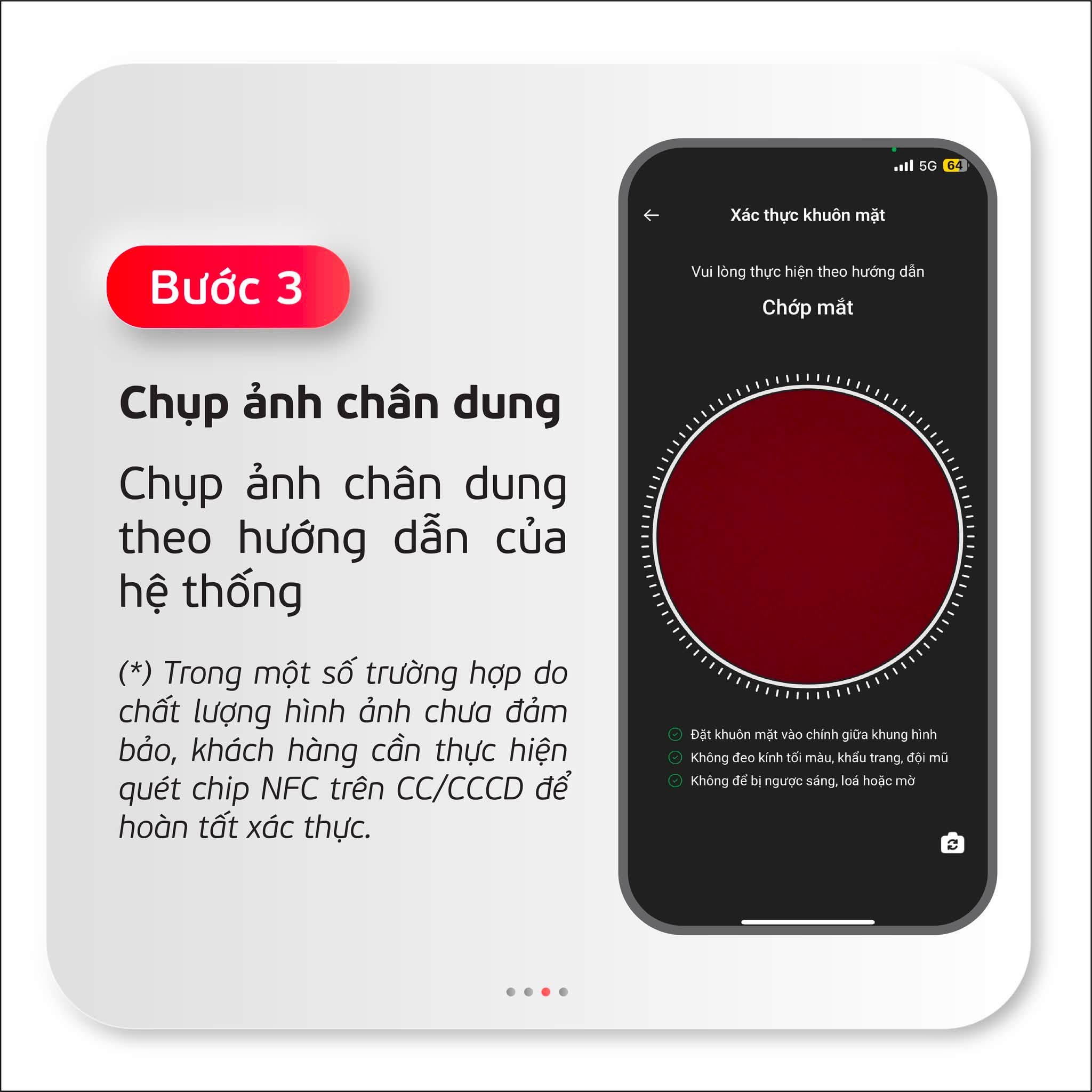 Bước 3: Xác thực khuôn mặt