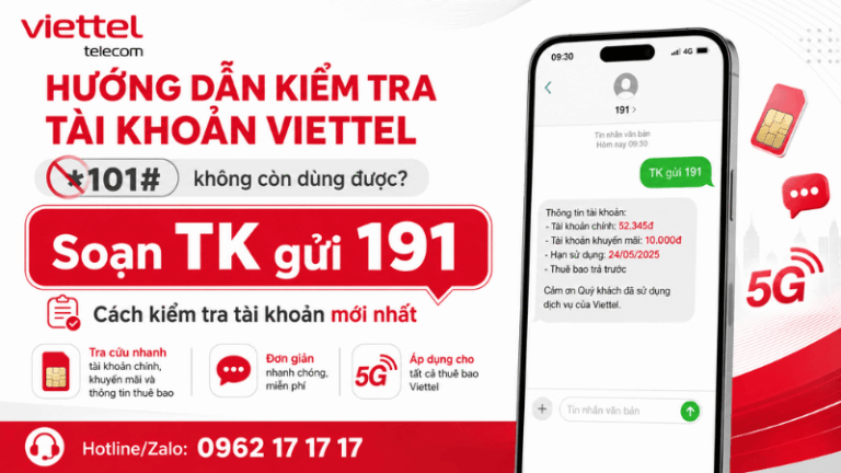 Viettel Thay Đổi Cú Pháp Kiểm Tra Tài Khoản
