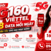 Gói 5G160 Viettel – 6GB Data Mỗi Ngày, Kết Nối Siêu Tốc Cho Mọi Hoạt Động