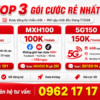 Top 3 Gói Cước Viettel Rẻ Nhất, Được Đăng Ký Nhiều Nhất Tháng 7/2026