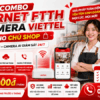 Combo Internet FTTH + Camera Viettel Cho Chủ Shop - Internet Ổn Định, Camera AI Giám Sát 24/7 Chỉ Từ 215.000đ