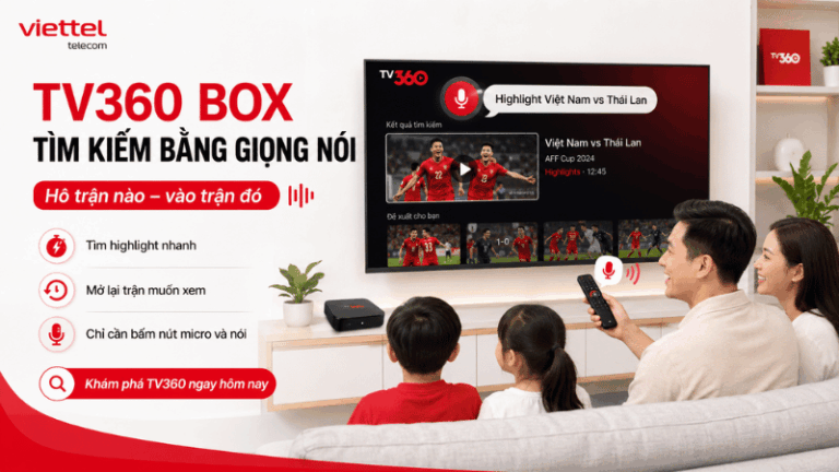 TV360 Box Tìm Kiếm Bằng Giọng Nói