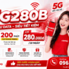 Gói 5G280B Viettel - 300GB Data, 200 Phút Gọi Ngoại Mạng Chỉ 280.000đ/ 30 Ngày