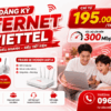Đăng Ký Internet Viettel Chỉ Từ 195.000đ/Tháng – Tặng Camera Miễn Phí, WiFi 6 Tốc Độ 300Mbps
