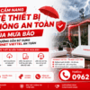Cẩm Nang Bảo Vệ Thiết Bị Viễn Thông An Toàn Mùa Mưa Bão - Hướng Dẫn Sử Dụng Internet Viettel An Toàn