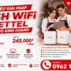 Siêu Giải Pháp Mesh WiFi Viettel Cho Hộ Kinh Doanh - Tốc Độ 500Mbps Đến 1Gbps Chỉ Từ 245.000đ/Tháng