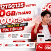 Gói 12T5G125 Viettel - 500GB/Tháng, 6000GB/Năm, Giải Pháp Thay Thế WiFi Cực Tiện Lợi